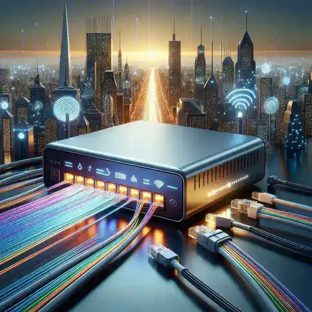 "Wi-Fi 7 gateway device showcased in a cable and fiber ISP announcement, highlighting launch timelines for major metropolitan areas."